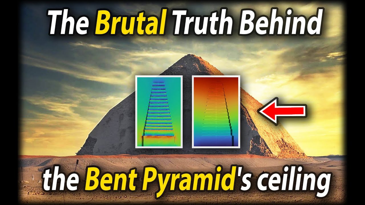The Brutal Truth Behind the Bent Pyramid's ceiling