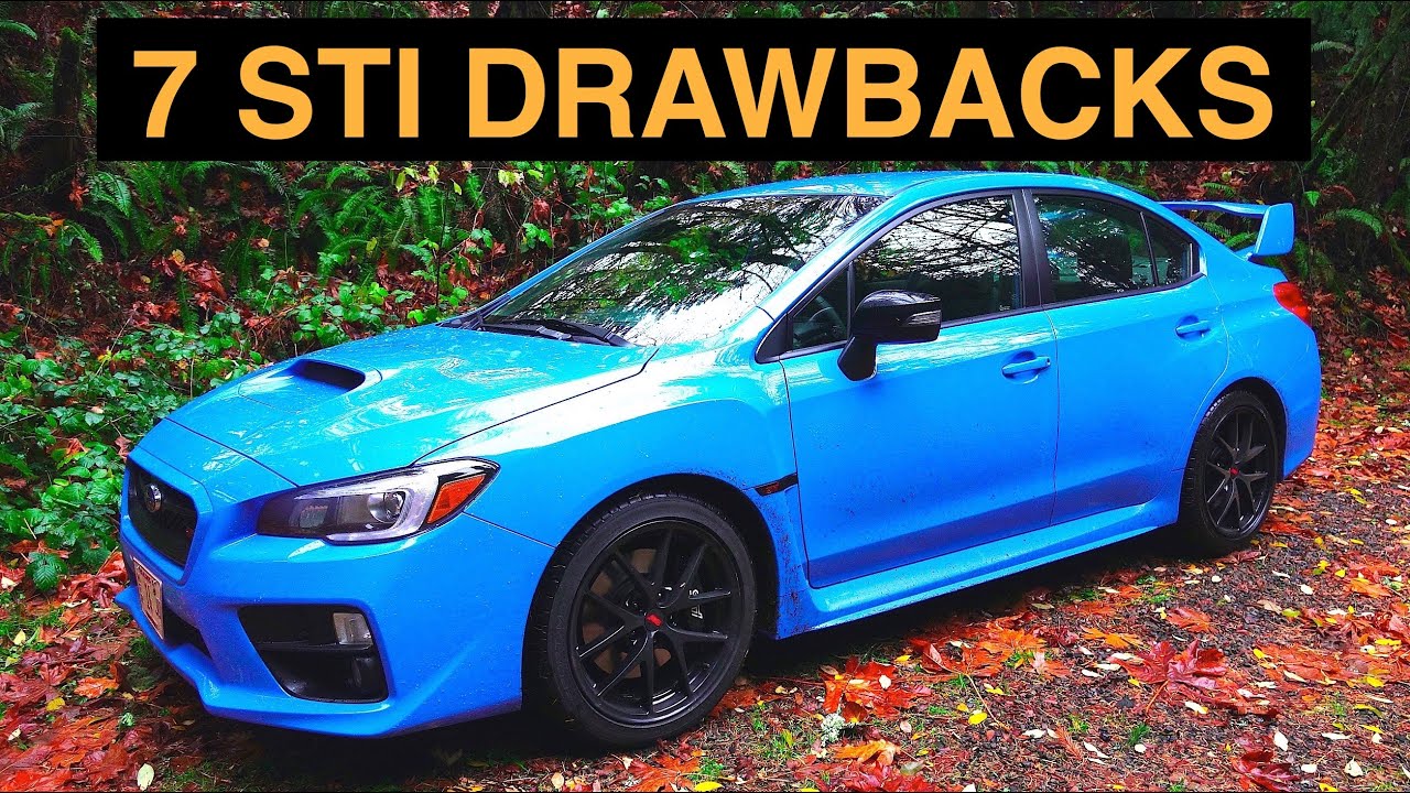 7 Reasons Not To Buy The 2016 Subaru WRX STI