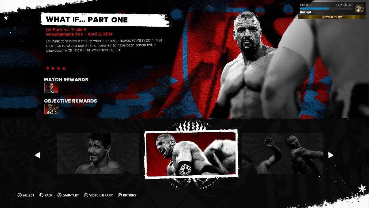 WWE 2K26 2K Showcase: Punked What If... Part One CM Punk Vs. Triple H All Objectives