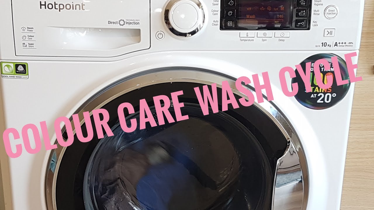 HotPoint RPD10657JX Colour Care Wash Cycle (2018)