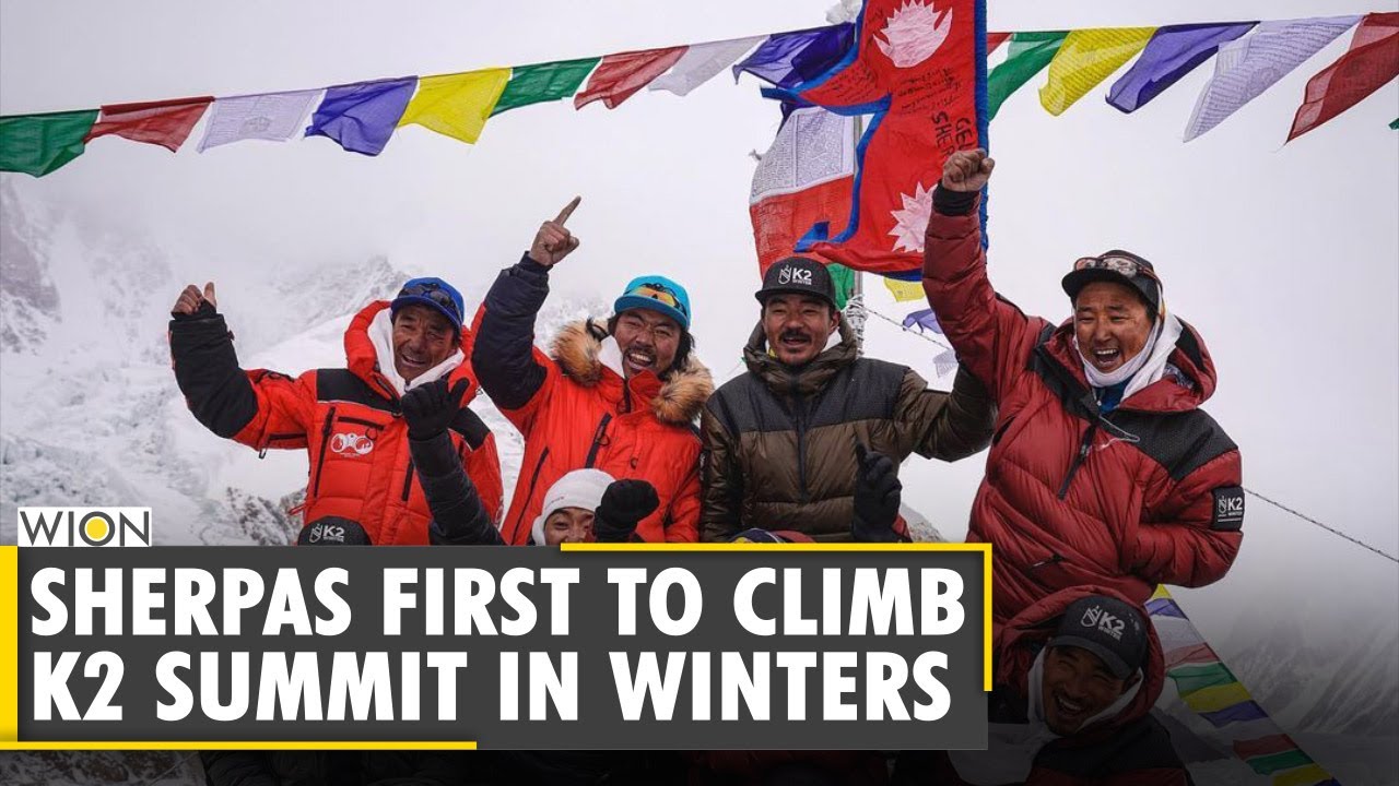 10 Nepali climbers set a new record to reach K2 summit in winters | World News | WION