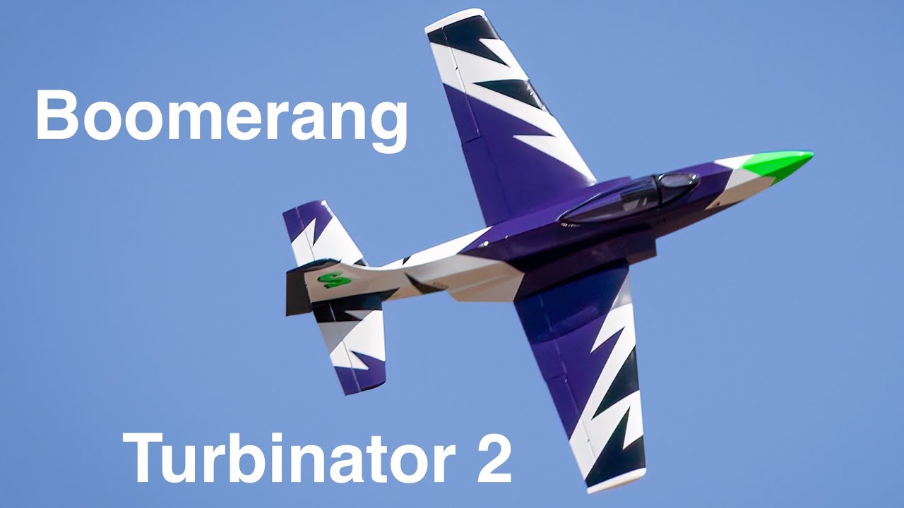 Boomerang Jets - Turbinator 2 - Overview & Flight