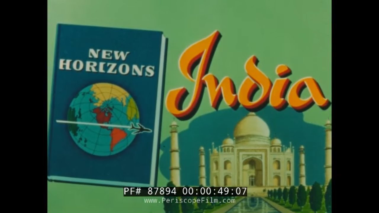 PAN AM AIRLINES    1960s  INDIA TRAVELOGUE  MOVIE 87894