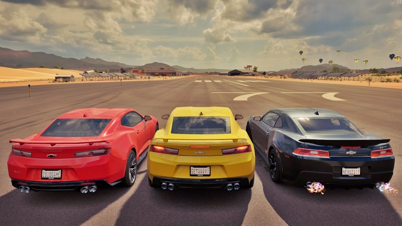 Forza Horizon 3 Online - Camaro ZL1 VS Camaro SS VS Camaro Z/28 ‹ ZoiooGamer ›