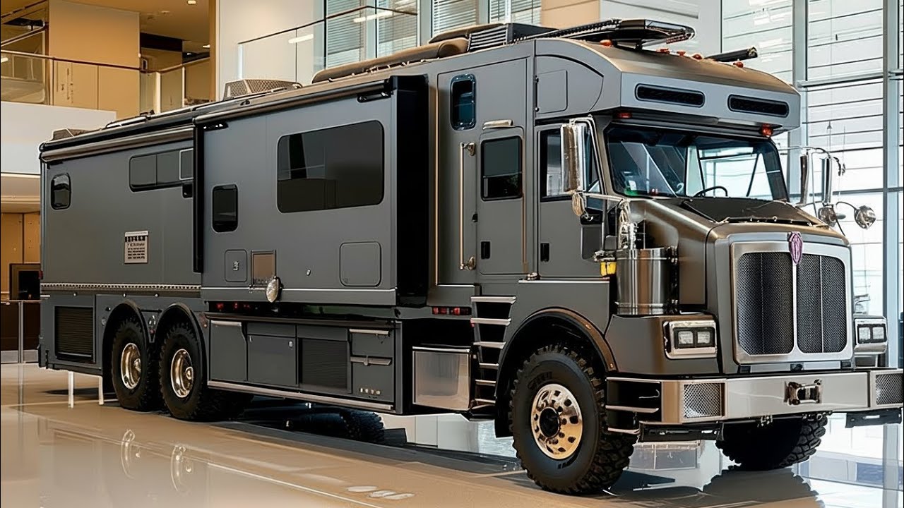 Роскошный дом на колесах за 700 000 долларов! Автодом-кемпер Kenworth 2027 года — идеальный дом н...