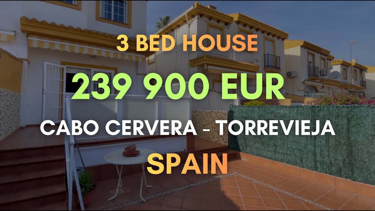 What House Can You Buy in 2026 Near the Sea in Torrevieja, Spain for Under 239,900 €?