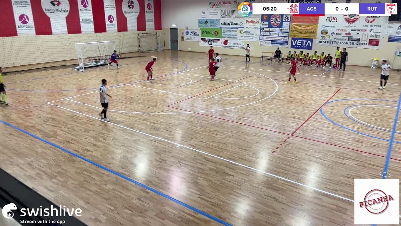 3° GIORNATA SERIE C2 PUGLIA GIRONE B: ALTAMURA C5 VS AUDAX RUTIGLIANO
AC5 VS RUT