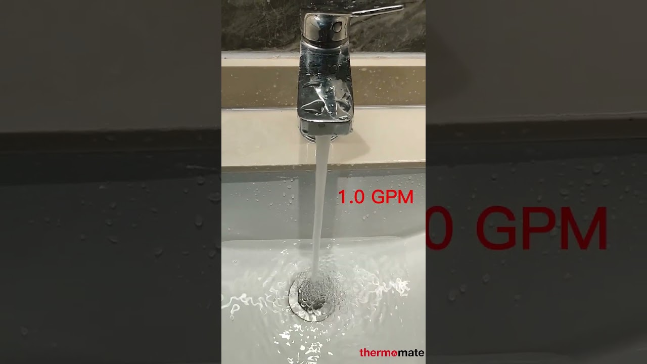 Faucet / tap Water Flow Rate by GPM