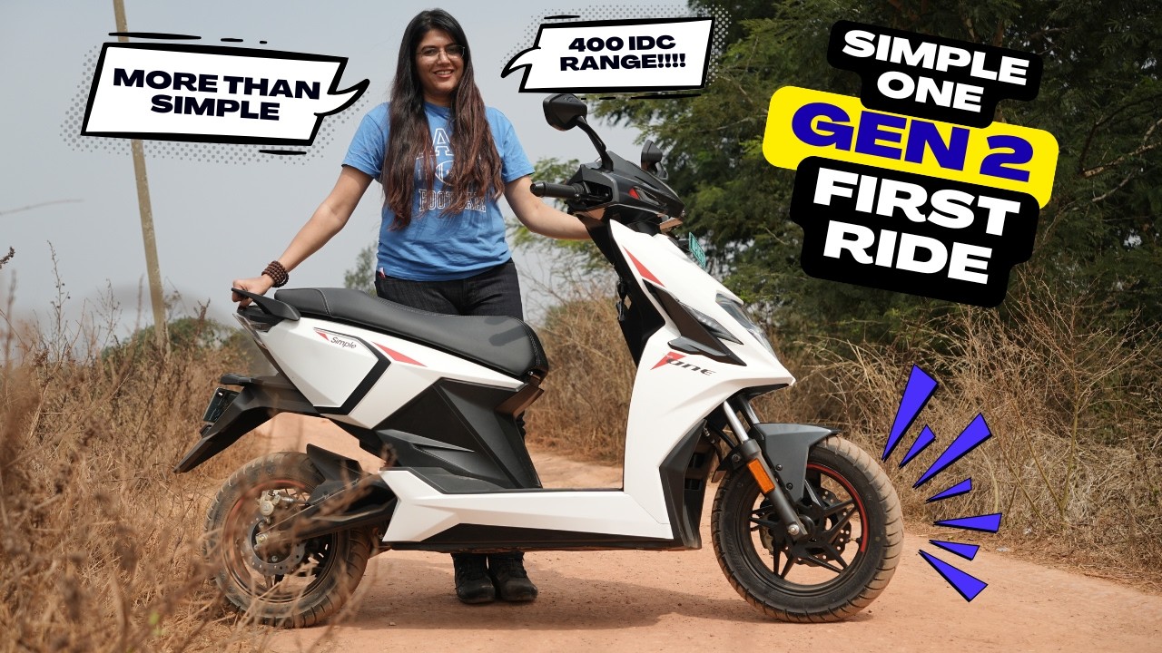 This Electric Scooter Made Petrol Feel Old - Simple One Gen 2 Scooter are here!!