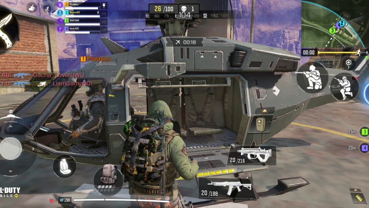 Call of duty mobile team puaka no1