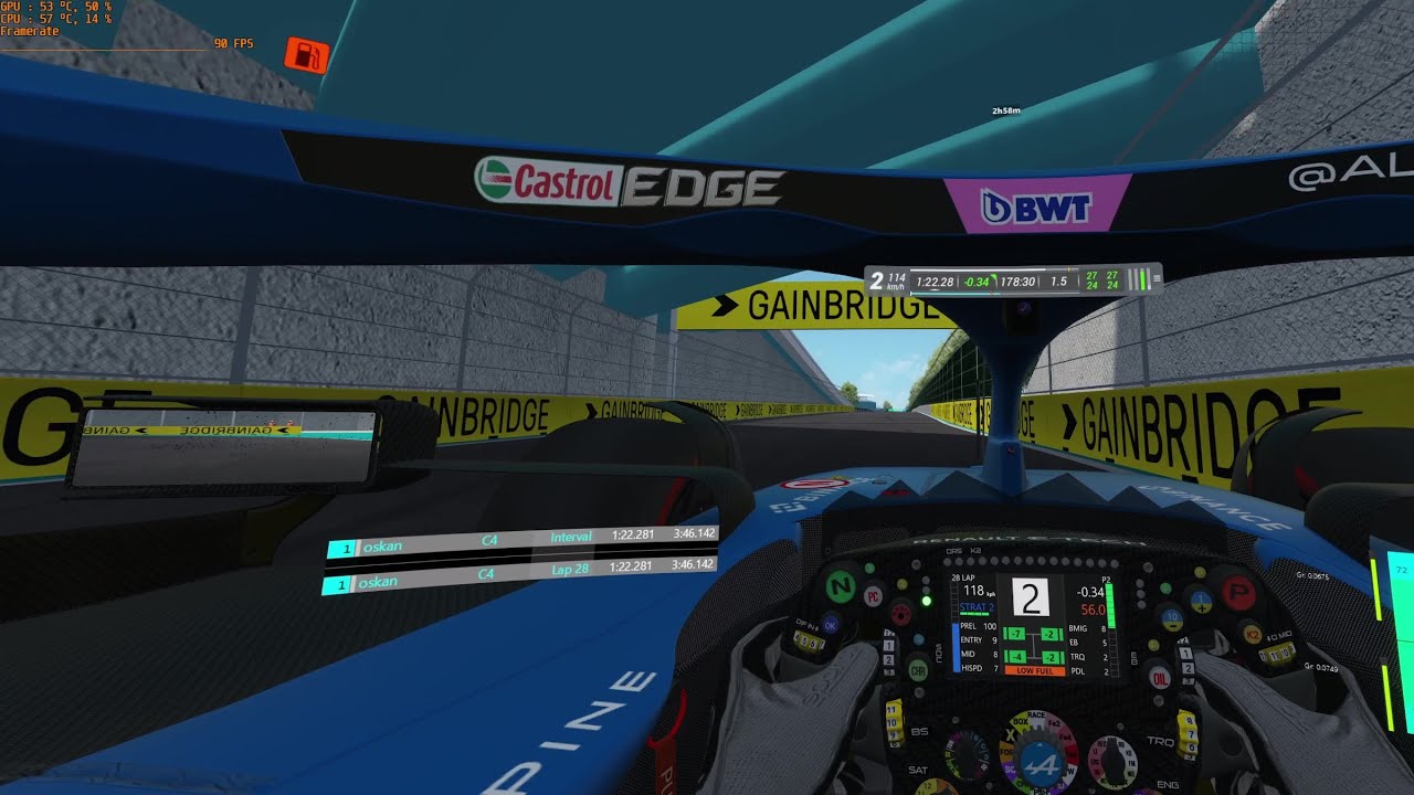 Miami GP 1:22.0 Lap + Setup | VRC FA23