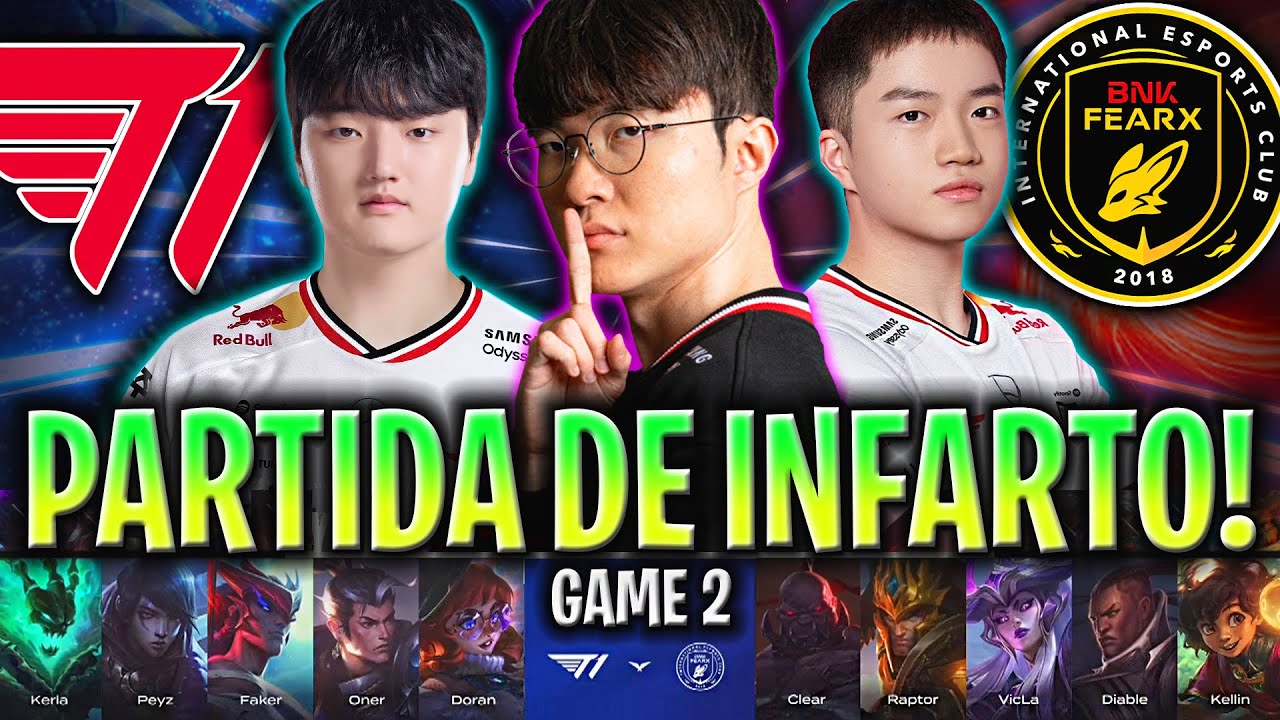 T1 AL LÍMITE EN UNA PARTIDA DE INFARTO!😱 | T1 vs BFX Game 2 LCK CUP 2026 en ESPAÑOL