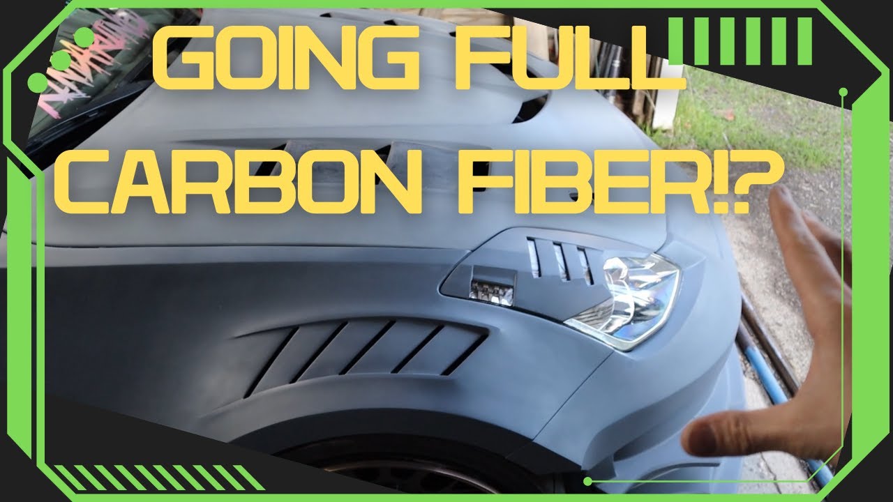 WILD Custom Widebody 350Z: Going ALL Carbon Fiber!?