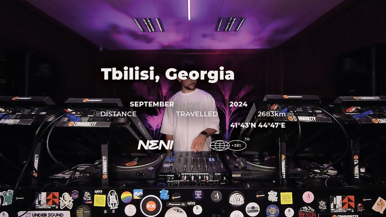 Afro House & Tribal Techno 2024 by Neni | Live @ Tbilisi, Georgia
