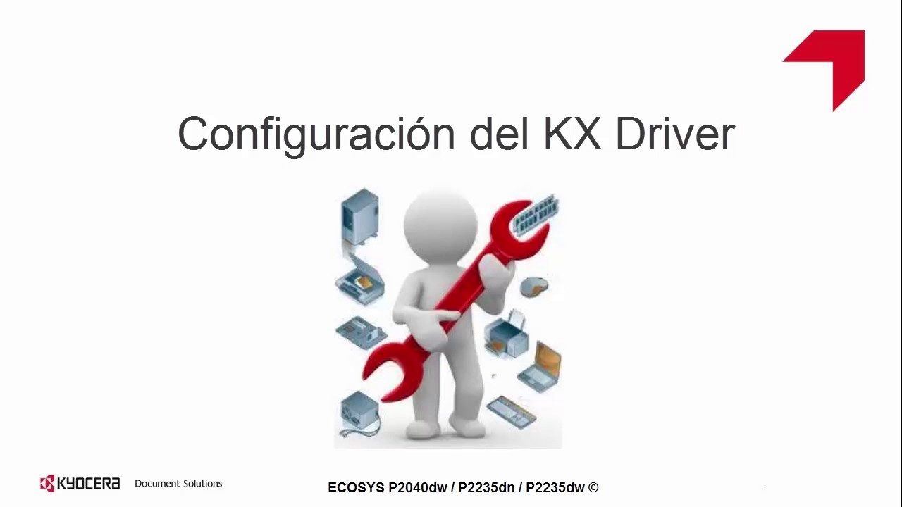 ECOSYS P2040dw  P2235dn  P2235dw Microsoft, Instalaci&oacute;n de KXDriver y primera configuraci&oacute;n