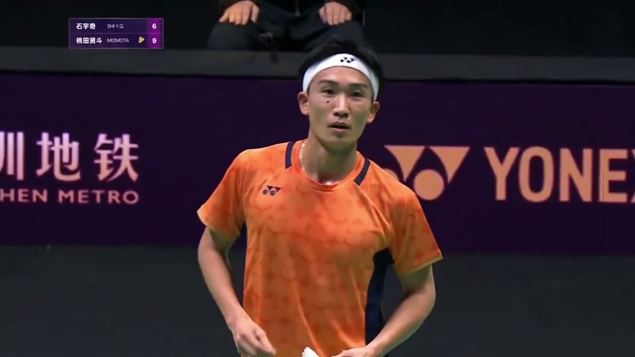 King cup 2025 Kento Momota vs Shi yu qi