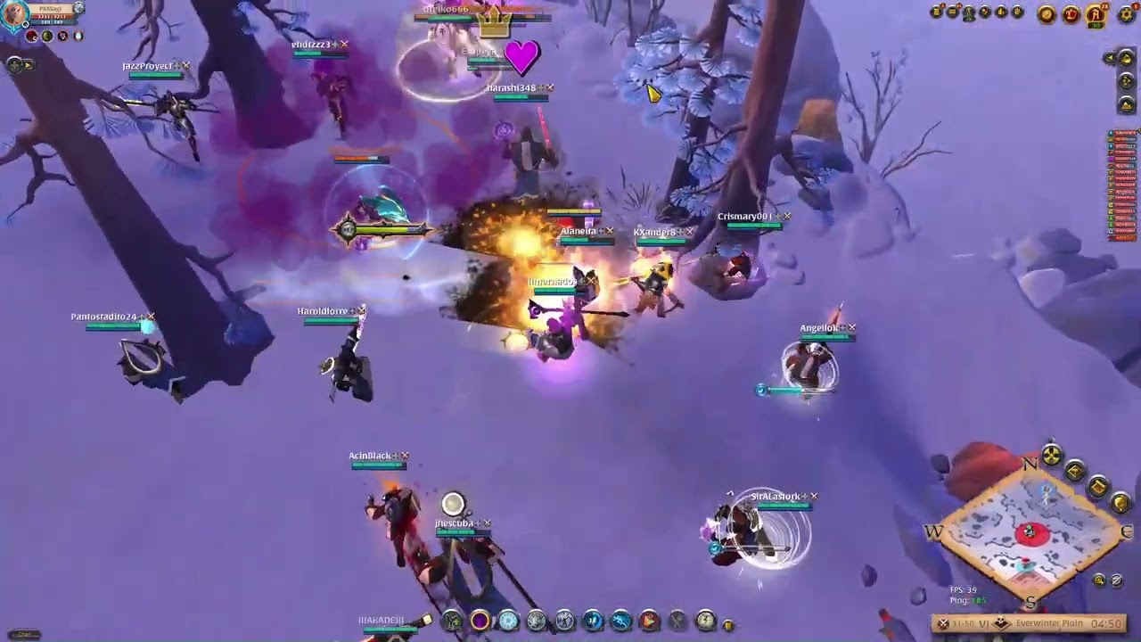 t6 hasta la muerte 🤣🤣 #albion #zvzalbiononline #albiononline