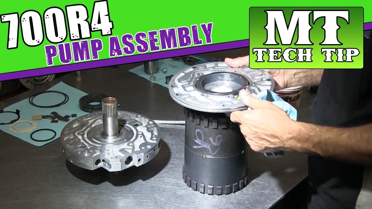 700R4 Pump Assembly built by Luis | Monster Transmission