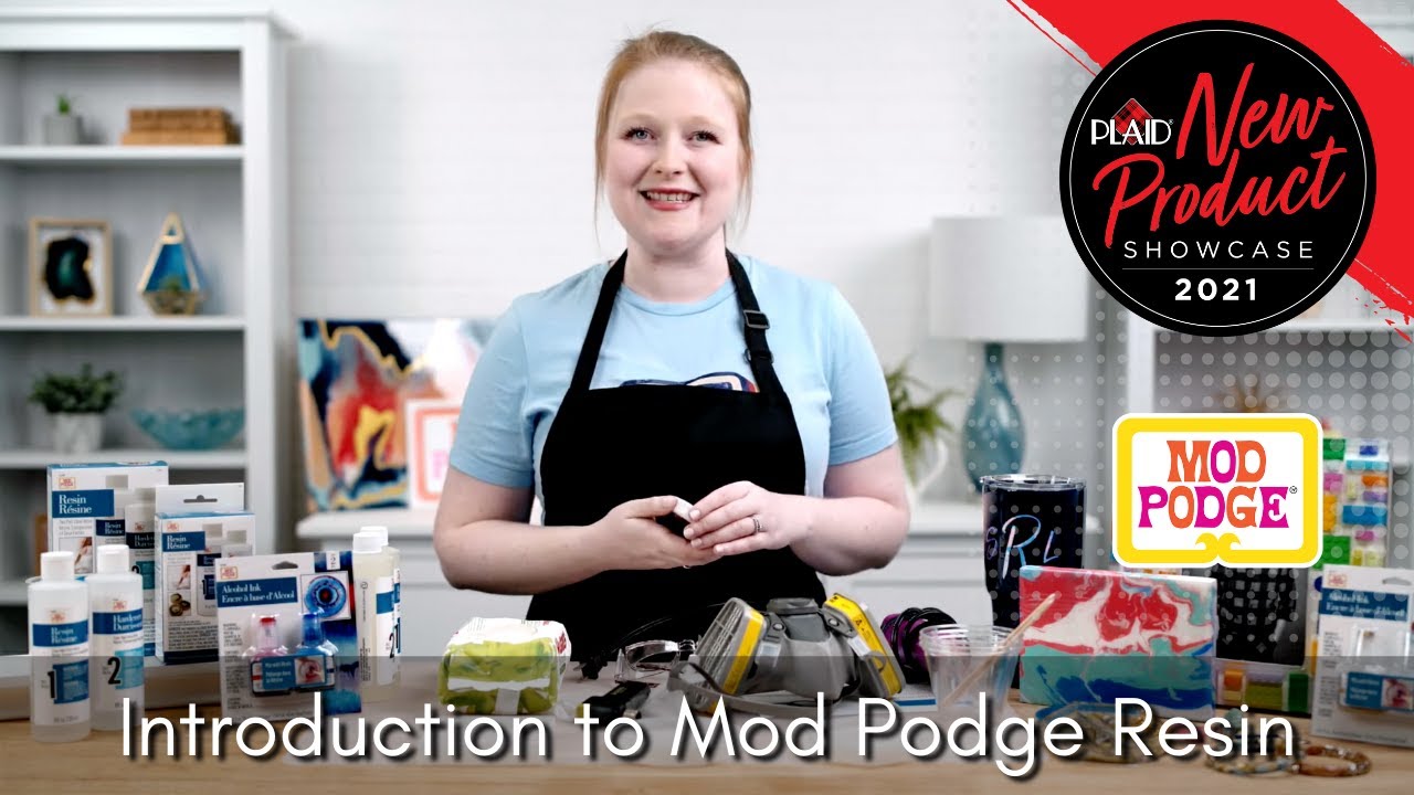 Mod Podge Resin — презентация новинок Plaid 2021 года — сессия 1