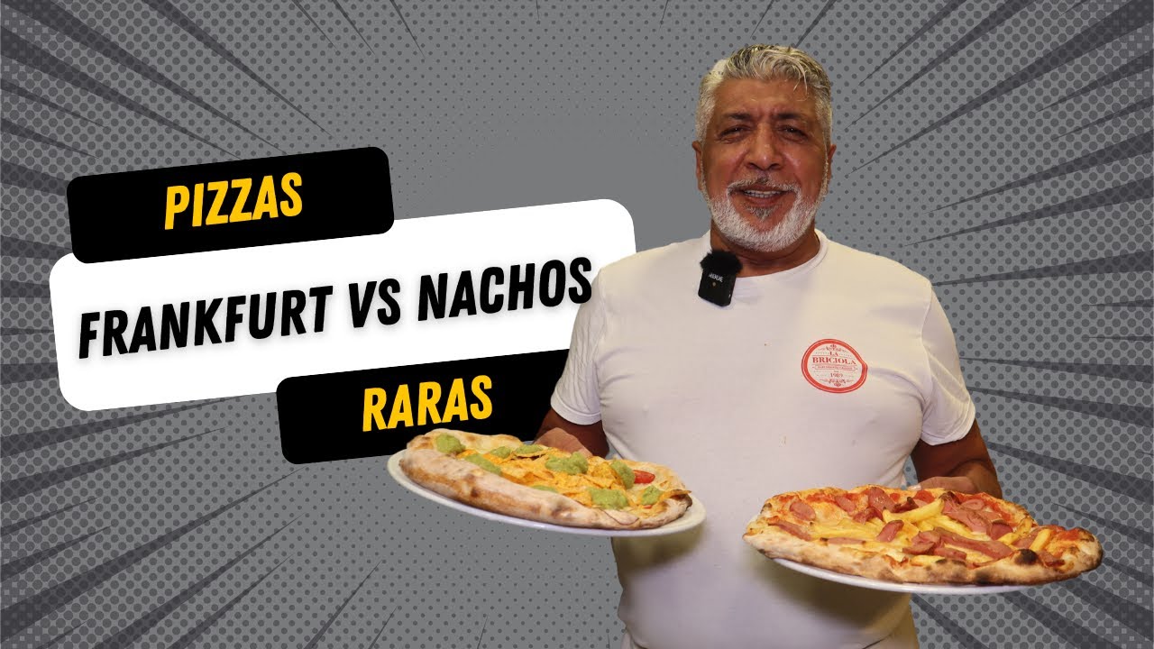 PIZZA FRANKFURT vs PIZZA NACHOS  sección 🍕 PIZZAS RARAS 🍕 | Pino Prestanizzi