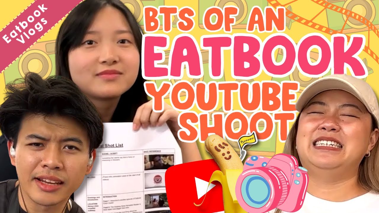 Behind The Scenes Of An Eatbook YouTube Shoot! Eatbook Vlogs | EP 91