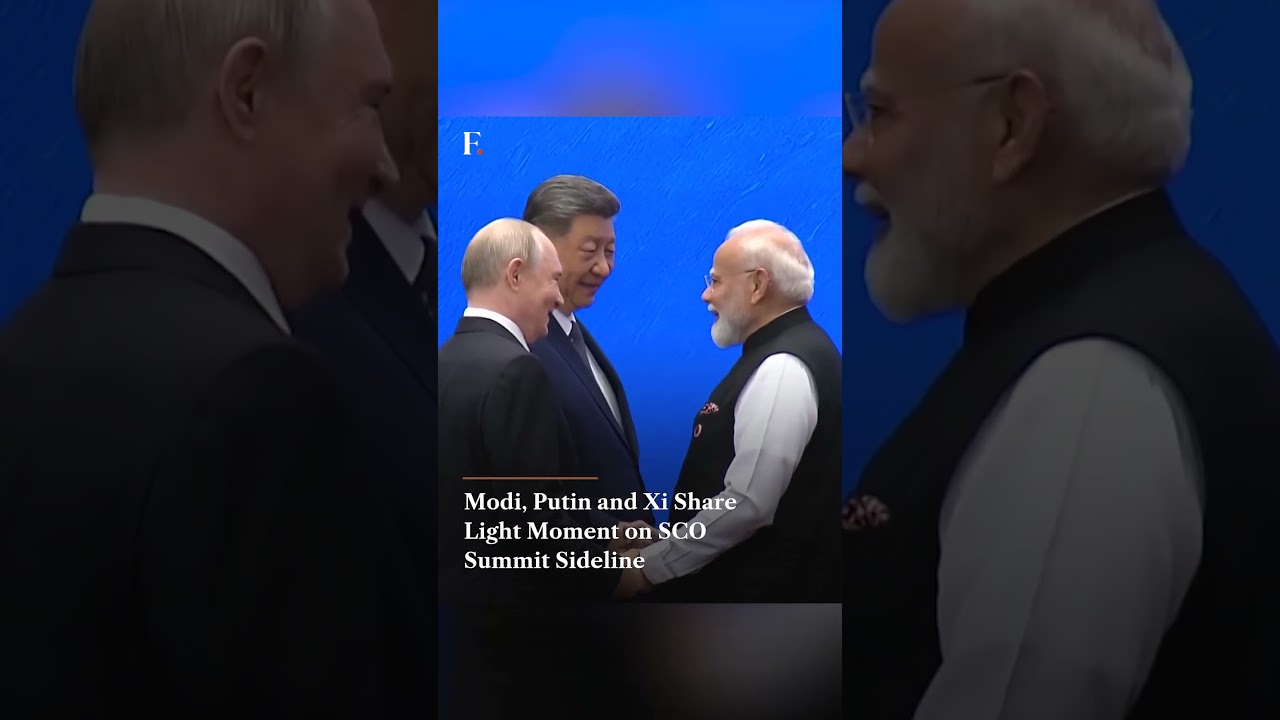 Modi, Putin and Xi Share Light Moment on SCO Summit Sidelines | N18G