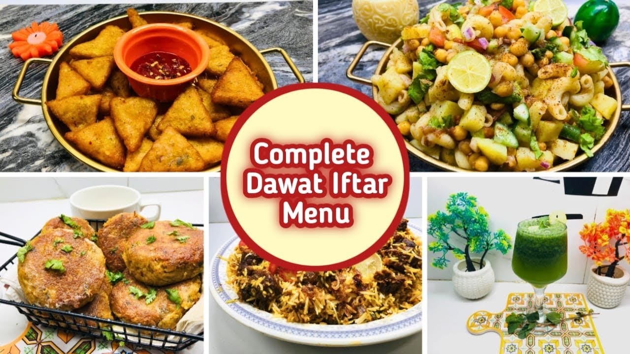 Ramadan Special Complete Iftar Menu Recipes 2026 | Easy & Low Budget Iftar Menu | Iftar Recipes 