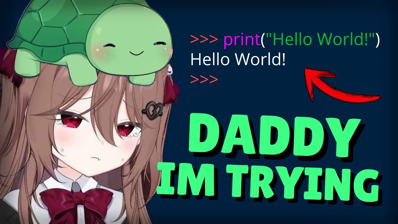 Vedal Tried Teaching his Daughter how to Code