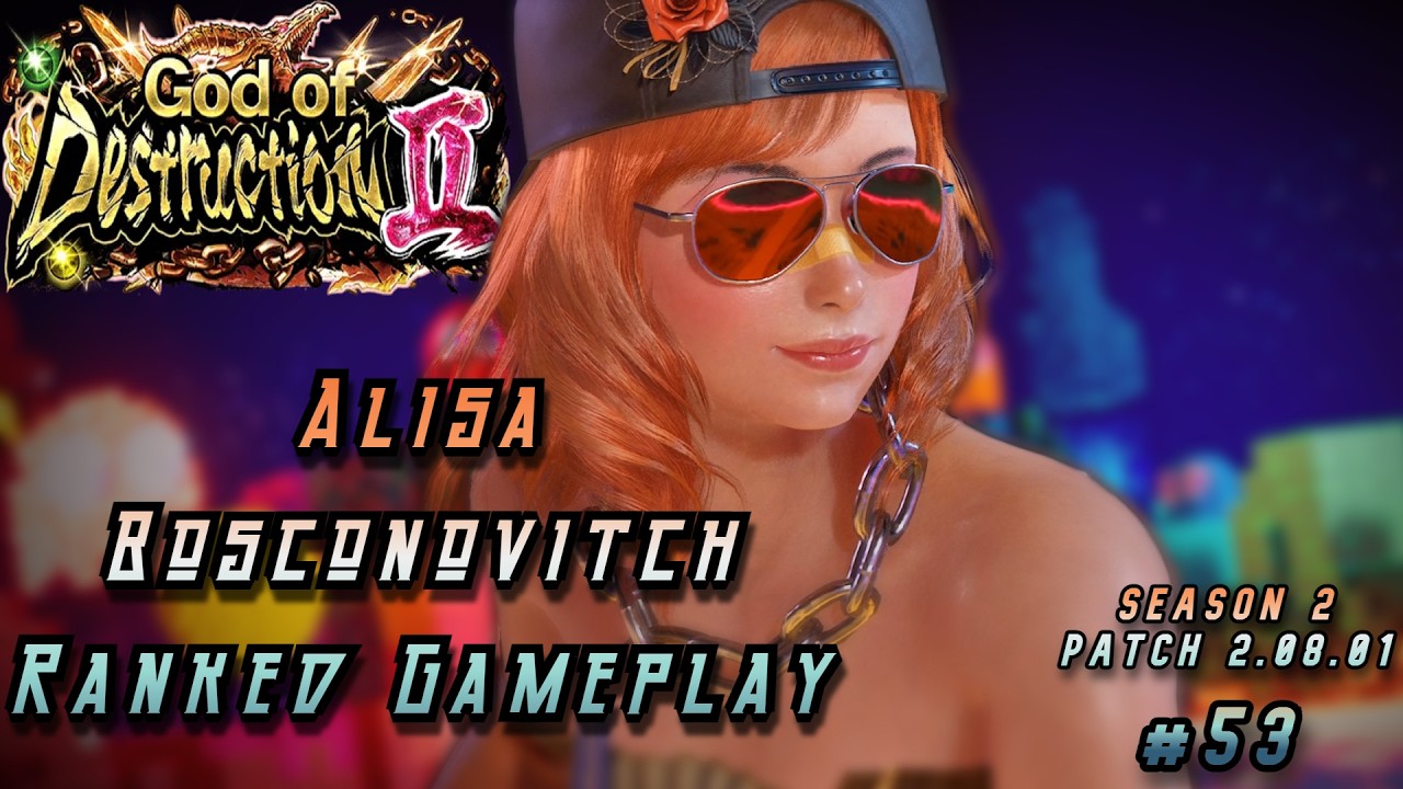 Tekken 8 Alisa Bosconovitch Season 2 Ranked Gameplay!! #53