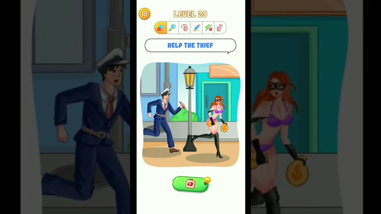 tricky quiz brain out puzzle game update Level-23 New gameplay Android,iOS #shorts #gaming #quiz