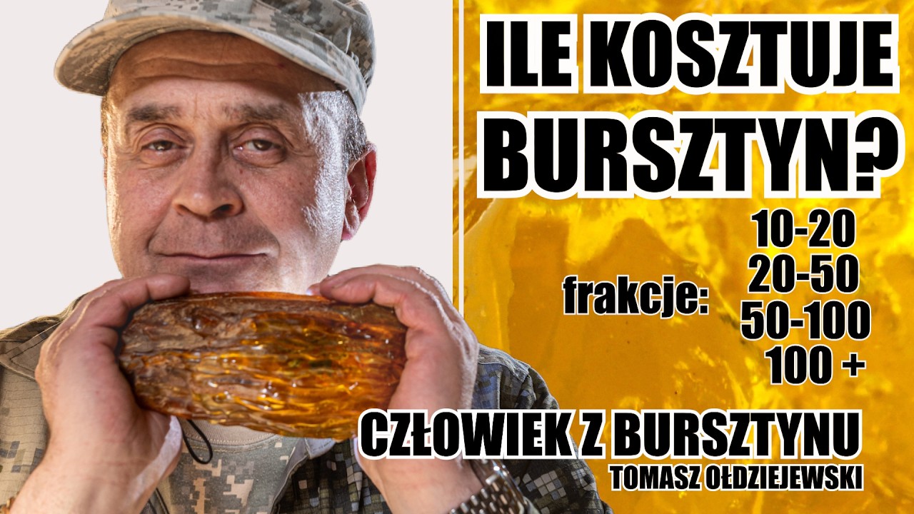 Ile kosztuje bursztyn? (frakcja 10-20, 20-50, 50-100, 100+) | Człowiek z bursztynu