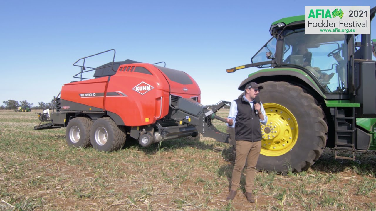 AFIA Fodder Festival 2021 Kuhn Demonstration
