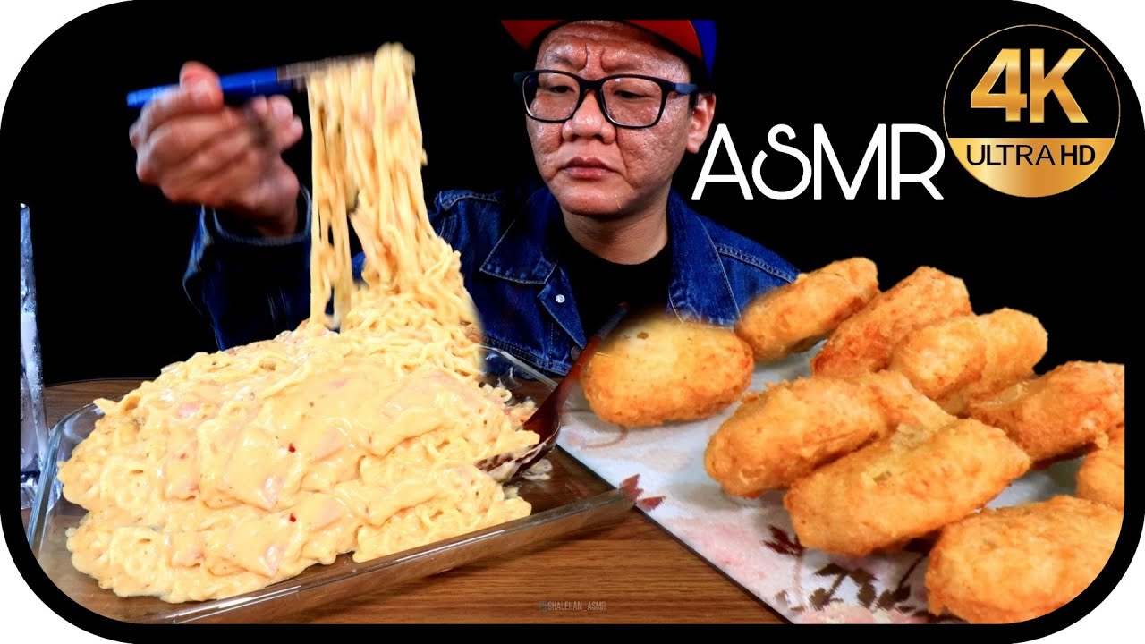 (ENG SUB) ASMR MAGGI ALFREDO | ASMR ALFREDO PASTA | HOME COOK | EATING SOUNDS | SHALEHAN ASMR