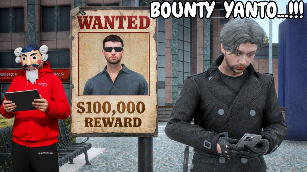BOUNTY YANTO BERHADIAH BESAR - GTA V ROLEPLAY