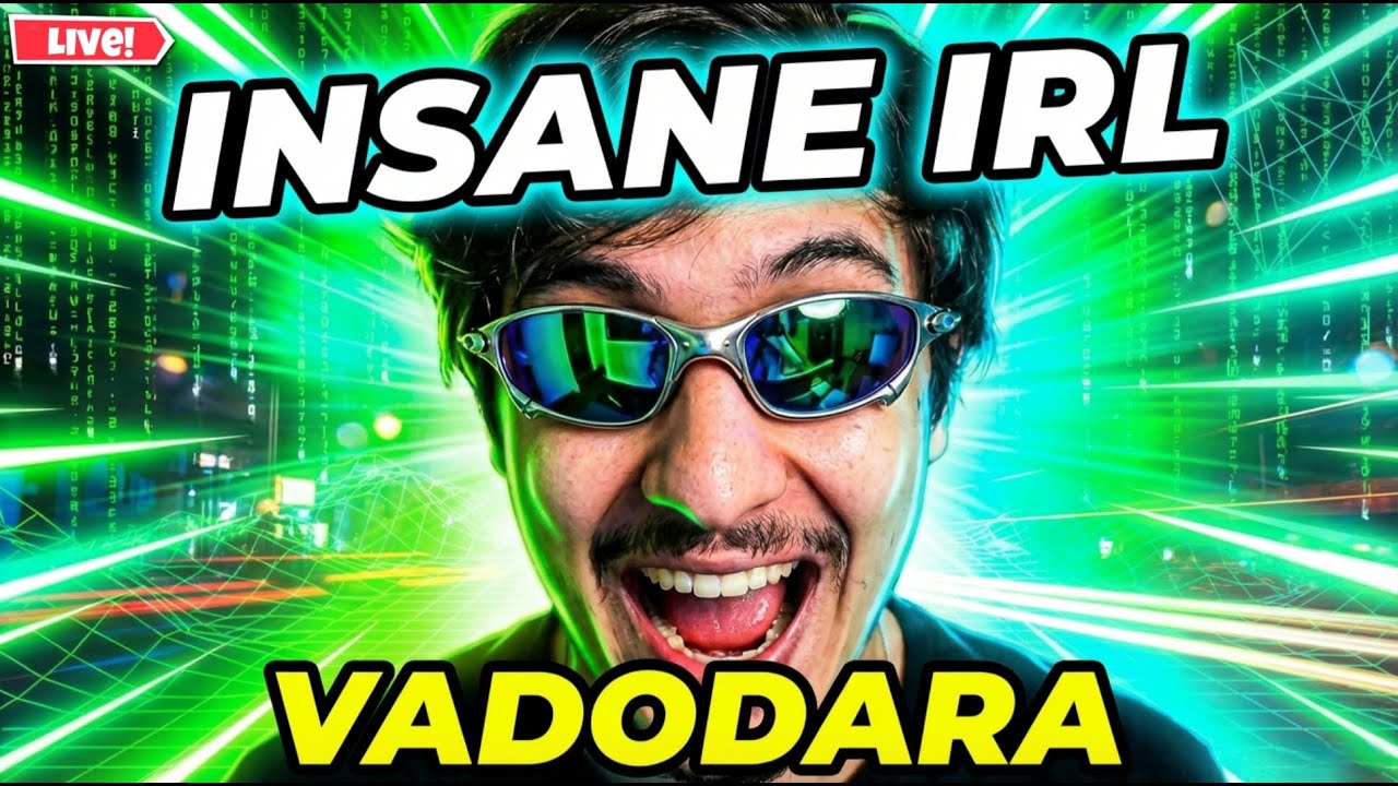 INSANE IRL Stream in Vadodara… This Was NOT Expected! 🔥