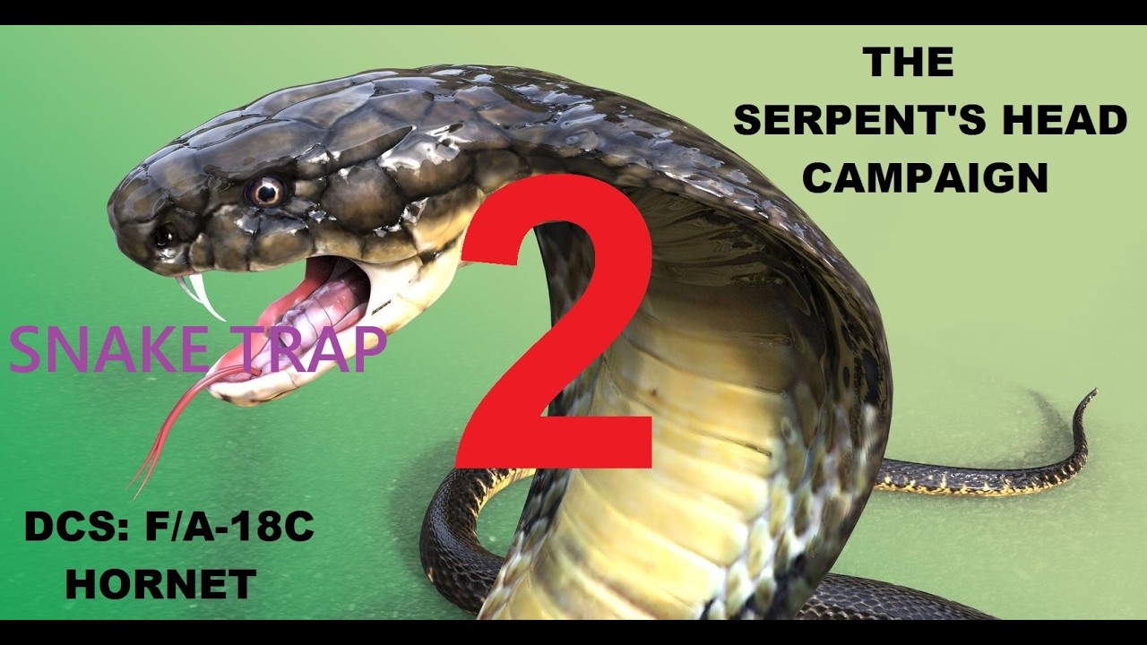 Mission:08「SNAKE TRAP」【DCSWorld】The Serpents Head 2