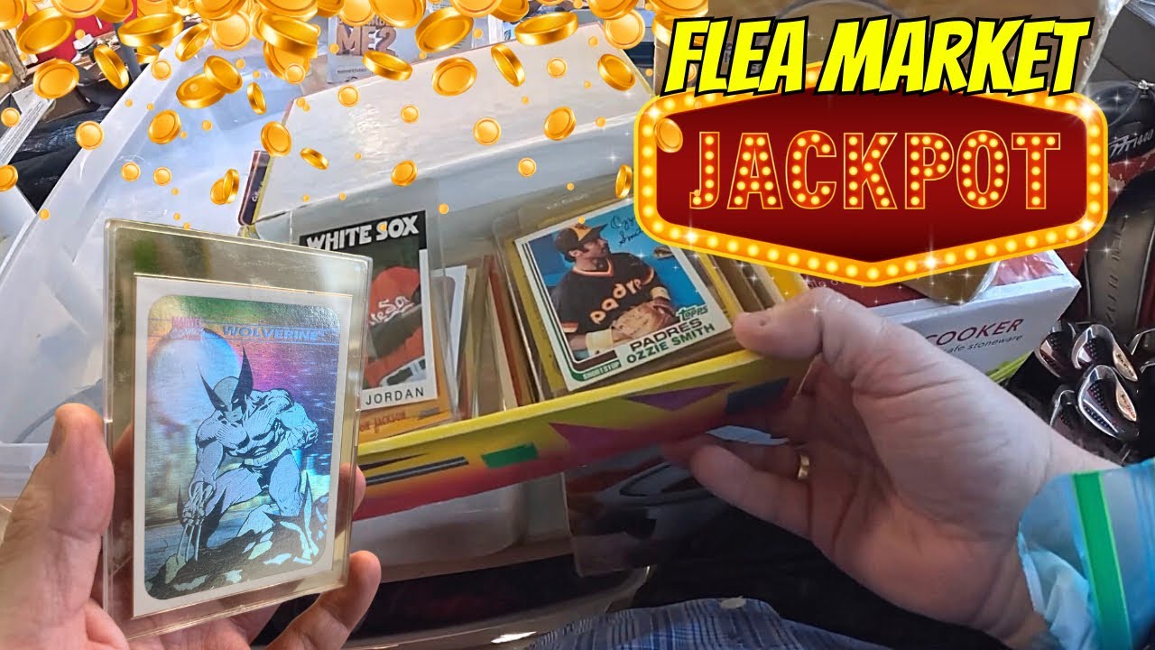 FLEA MARKET SPORTS CARD TREASURE TROVE!