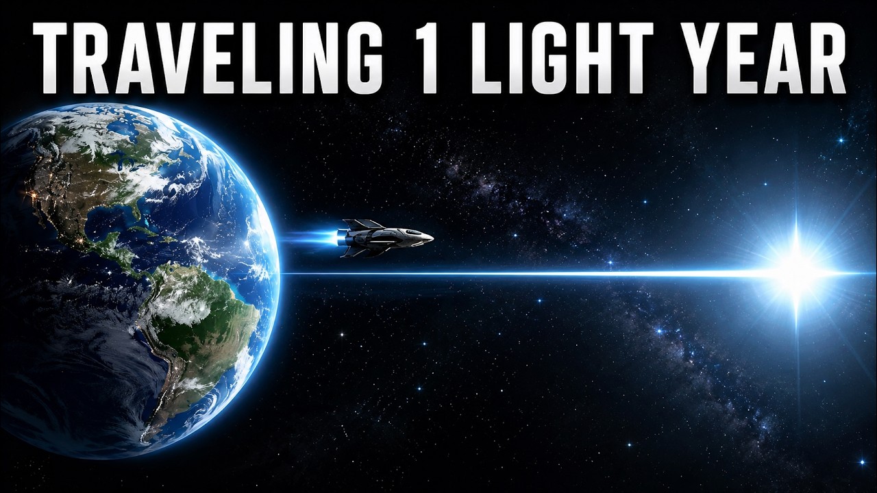 What Would Actually Happen If You Traveled One Light Year? | 5.88 Trillion Miles