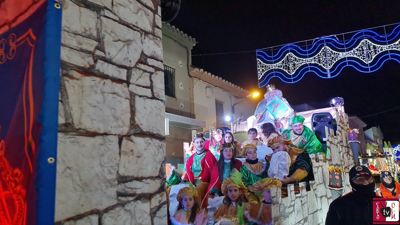 Cabalgata de Reyes Magos Navidad 2023-2024 Manzanares
