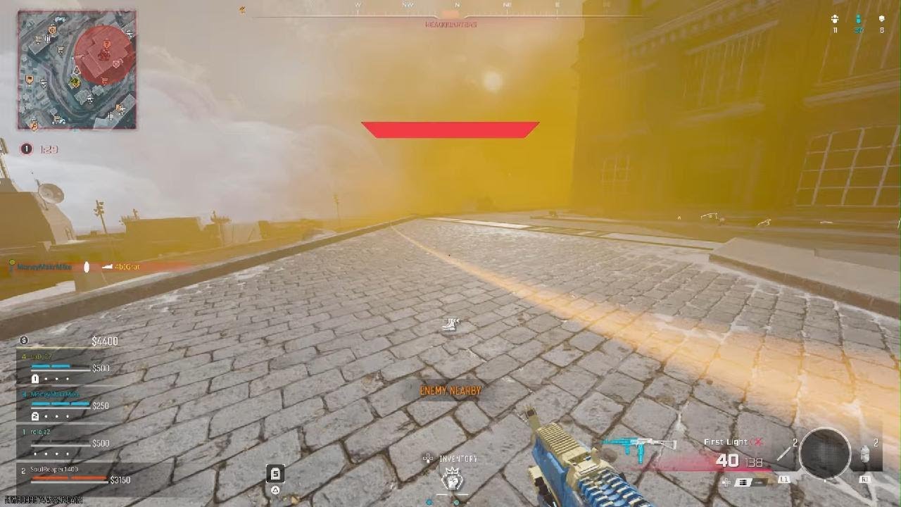 I was on dirt