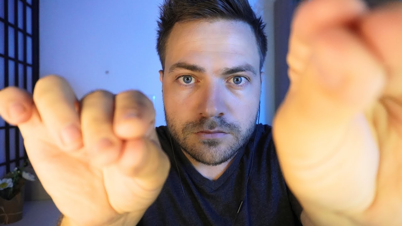 ASMR Plucking your Negative Energy 💤