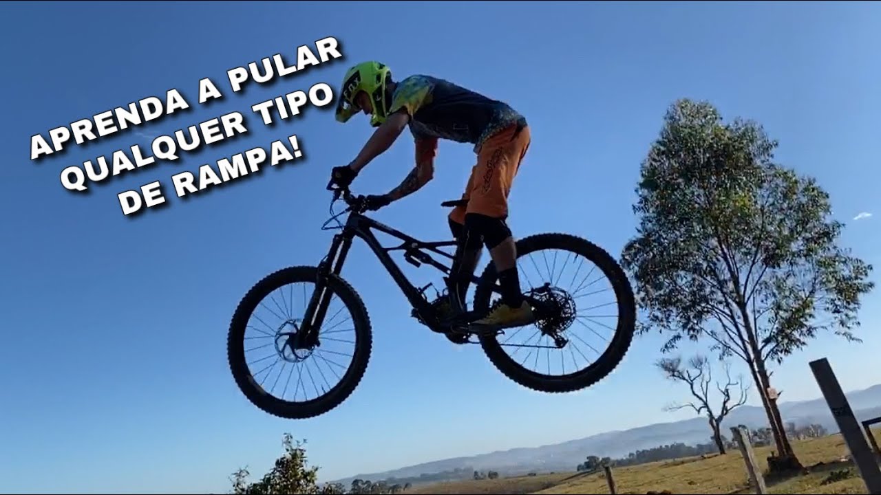 Como pular rampa de bike! Aula completa. How to ep.13