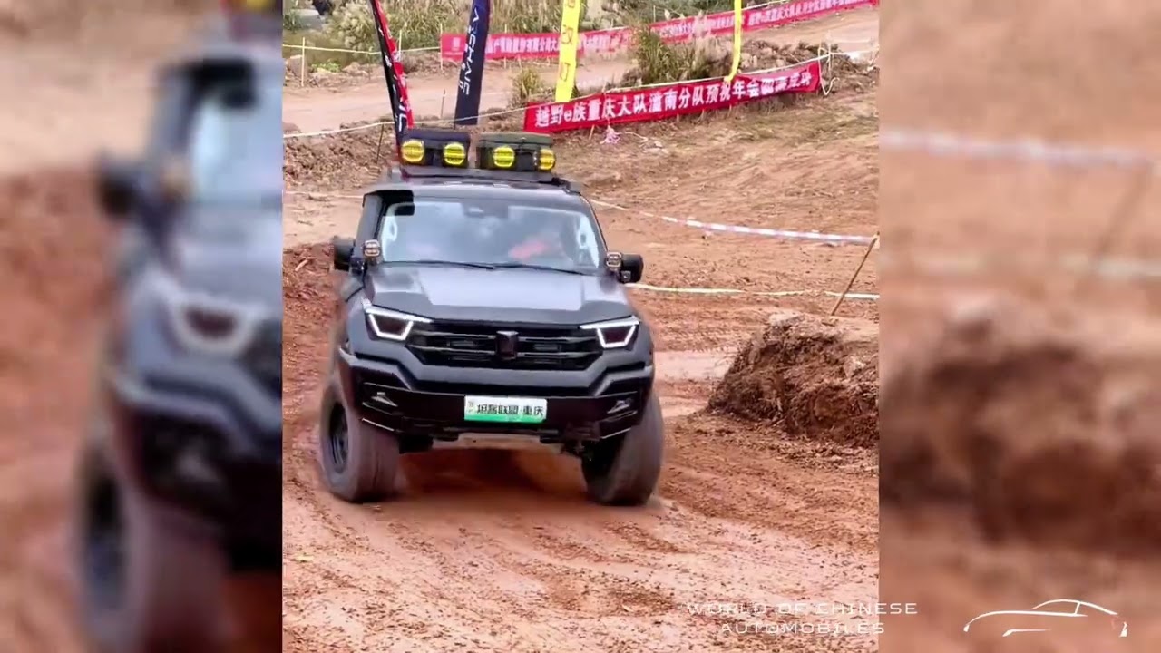 Tank 400 off-road on rough dirt roads #tank500 #tank400 #tank300