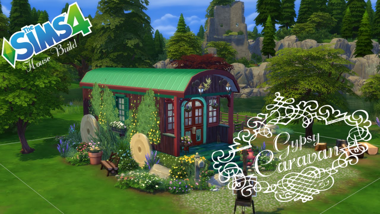 The Sims 4 - House Build - Gypsy Caravan