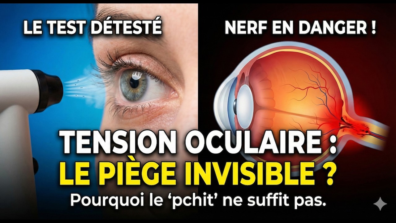 Arrêtez de croire que la Tension = Glaucome (La vérité)
