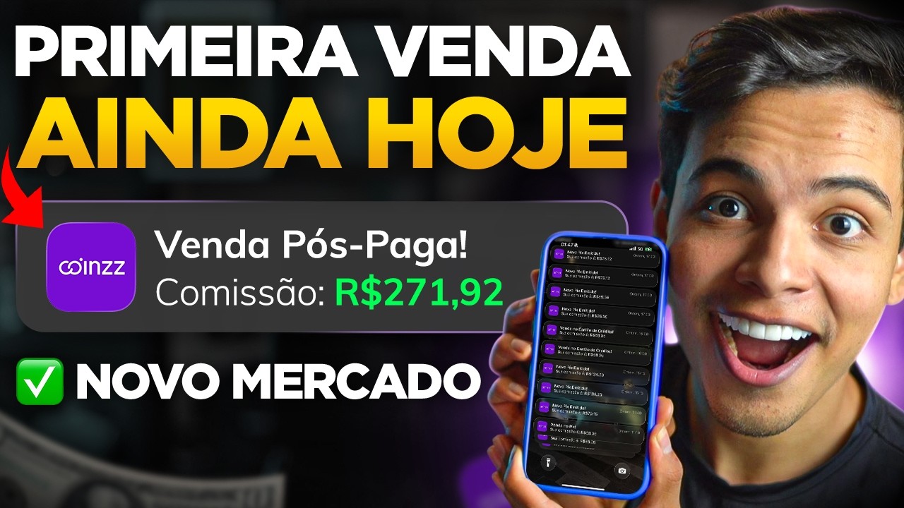 ACHEI UMA FORMA DE FAZER A PRIMEIRA VENDA NA INTERNET AINDA HOJE (Passo a Passo)