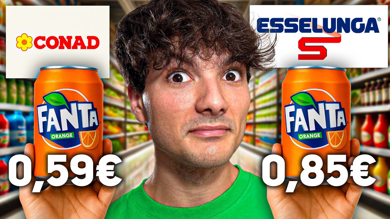 HO FATTO LA STESSA SPESA IN 5 SUPERMERCATI DIVERSI