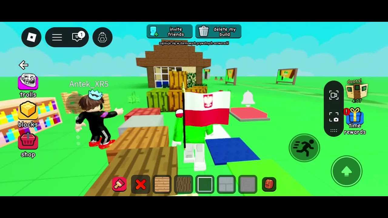 Wioska w roblox (part 1)