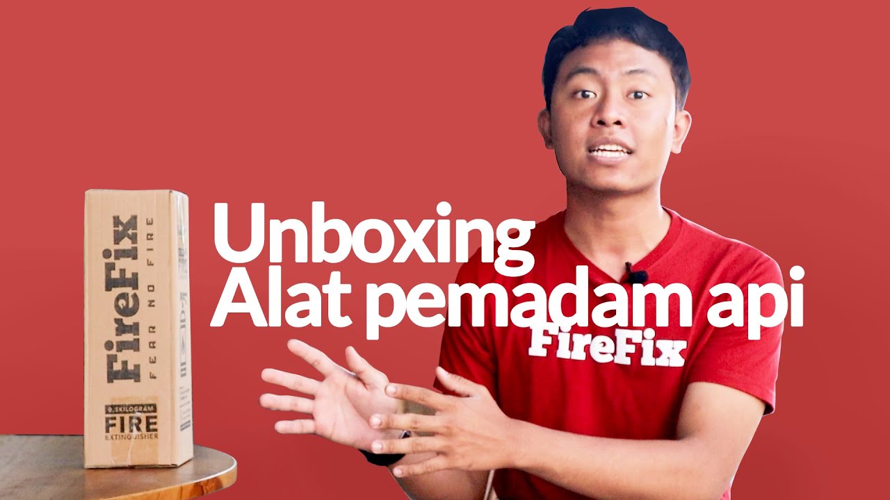 Unboxing Alat Pemadam Api Khusus Mobil - APAR Mobil Mini yang Canggih