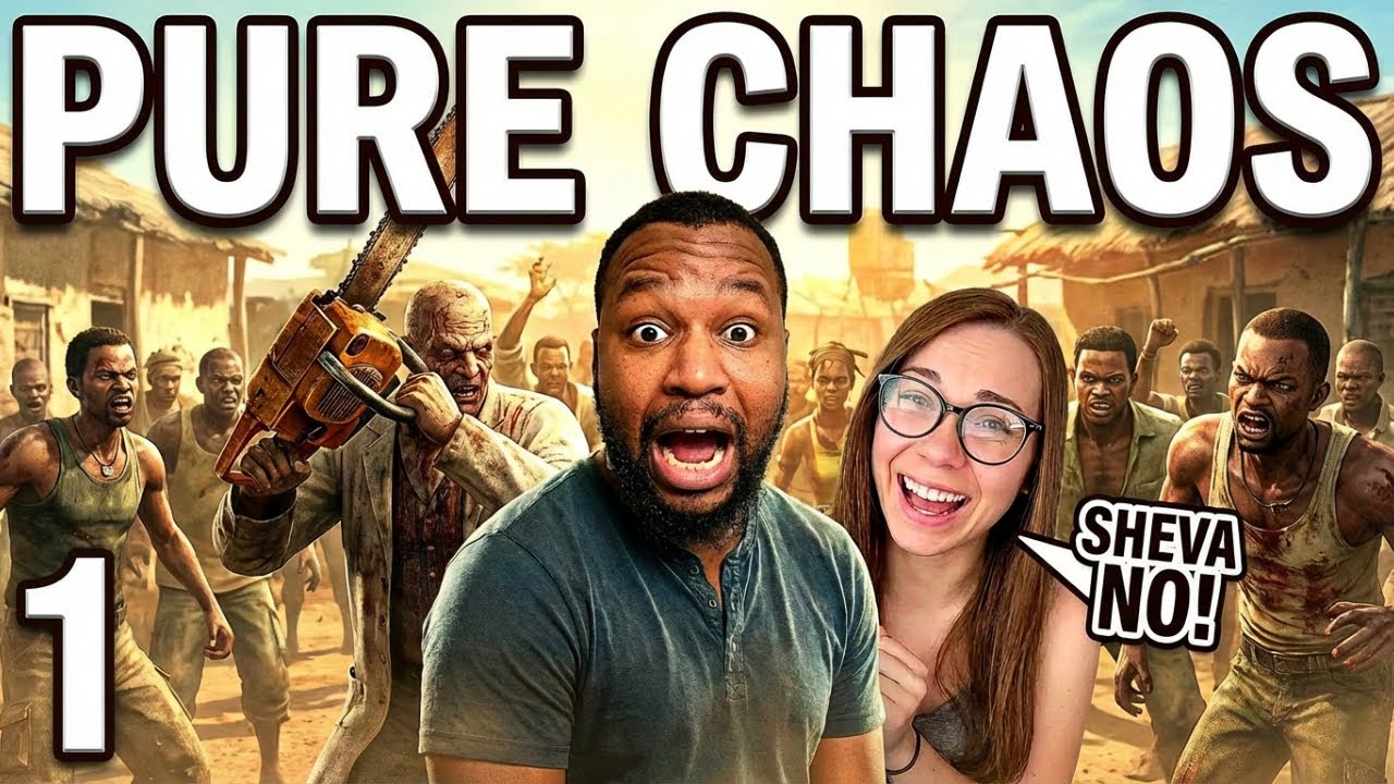 Resident Evil 5 Co op Gameplay is Absolute CHAOS ft  Kotten Katy